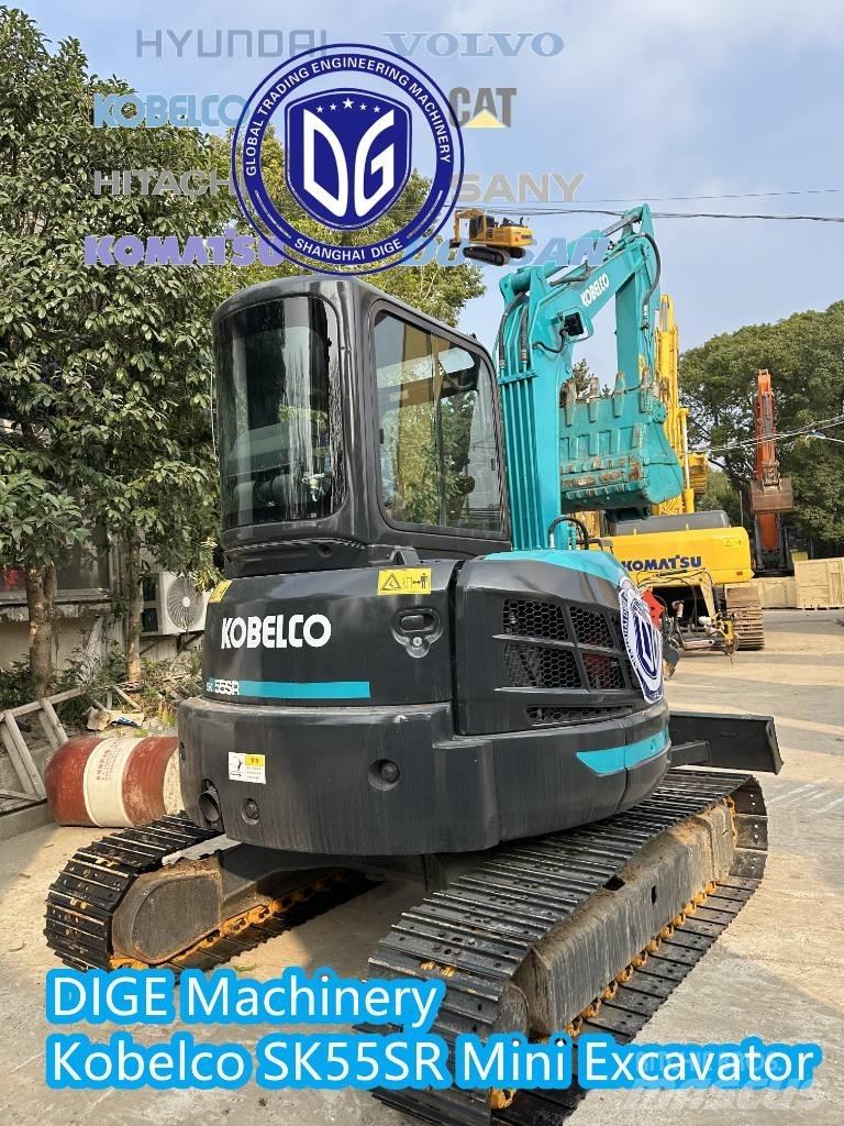 Kobelco SK 55 SR Mini kotrók < 7t