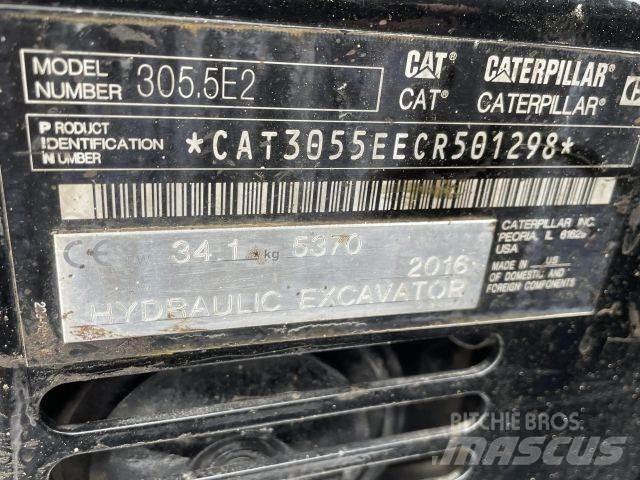 CAT 305,5 E2 Mini kotrók < 7t