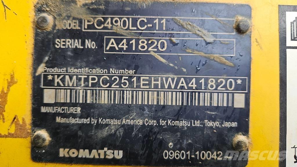 Komatsu PC 490 LC-11 Lánctalpas kotrók