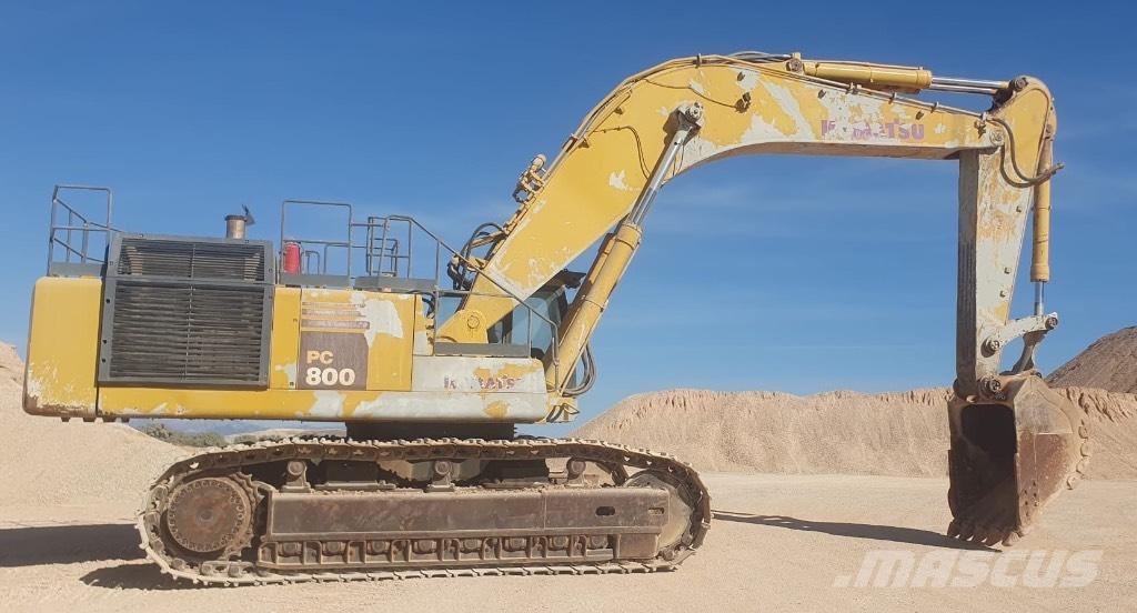 Komatsu PC 800-6 Lánctalpas kotrók
