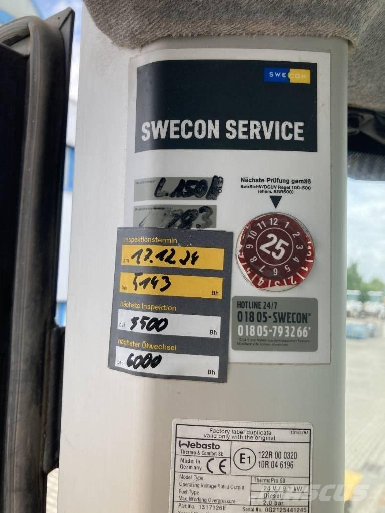 Volvo L 150 H Gumikerekes homlokrakodók