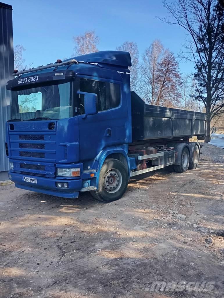 Scania 124 C 420 Horgos rakodó teherautók