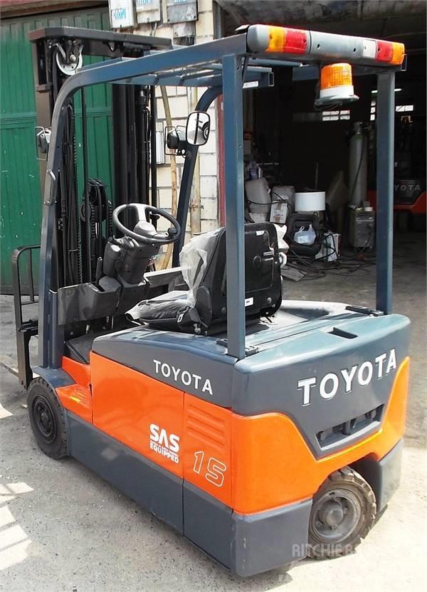 Toyota 7 FBEF 15 Elektromos targoncák