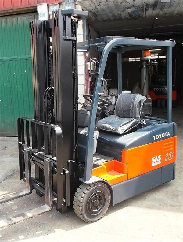 Toyota 7 FBEF 15 Elektromos targoncák