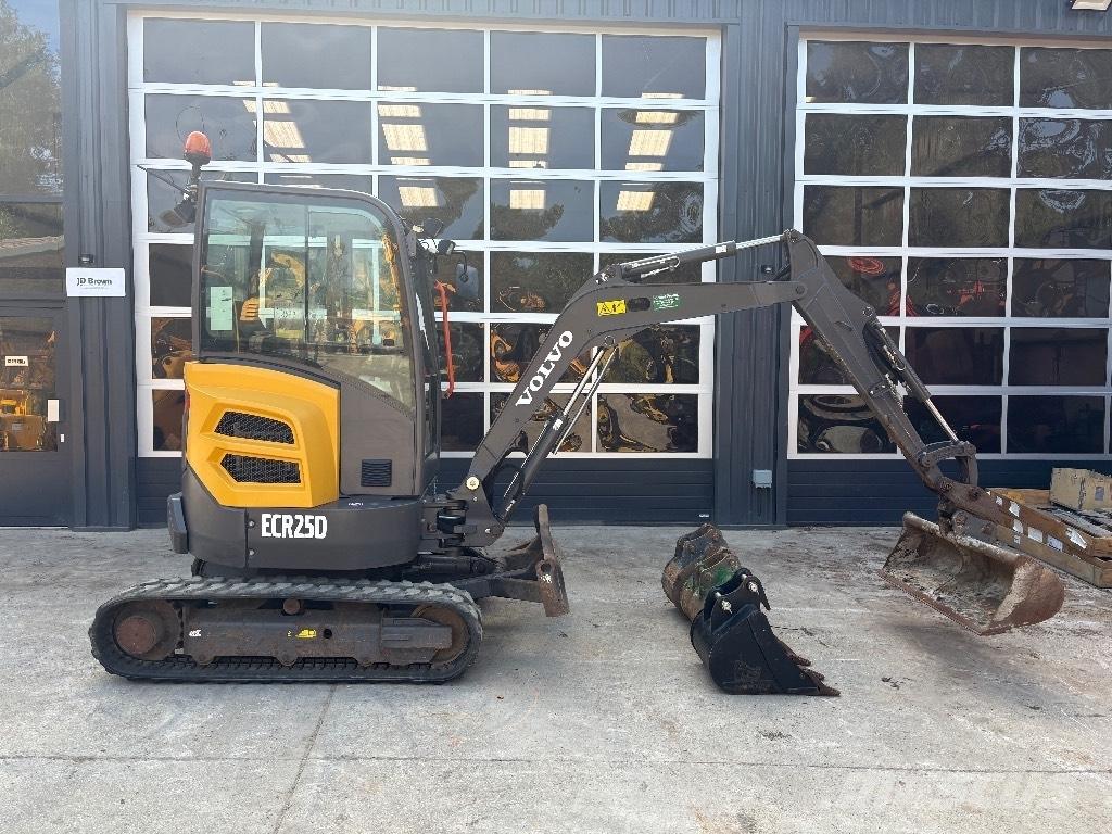 Volvo ECR 25 D Mini kotrók < 7t