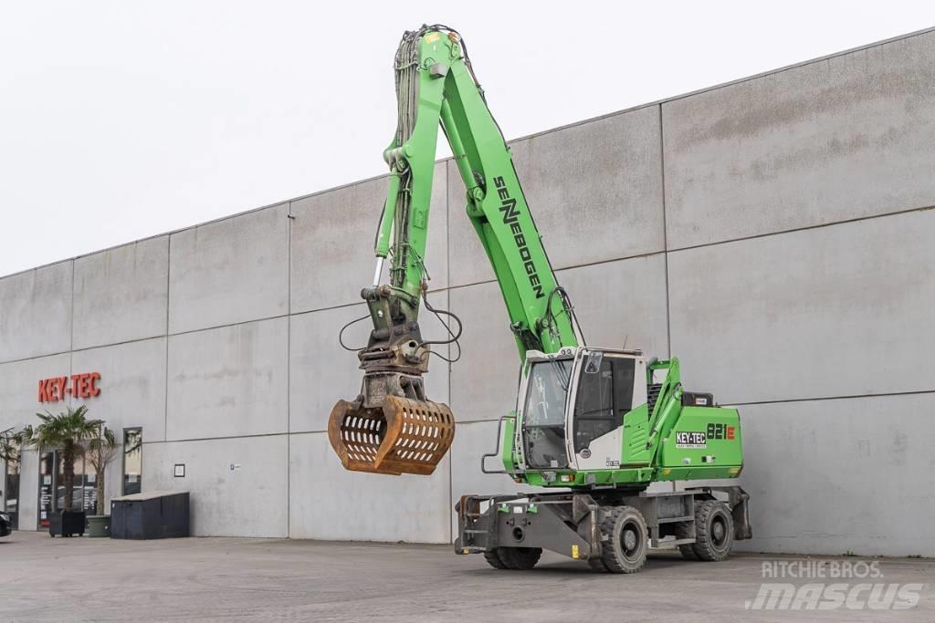 Sennebogen 821 E Gumikerekes kotrók