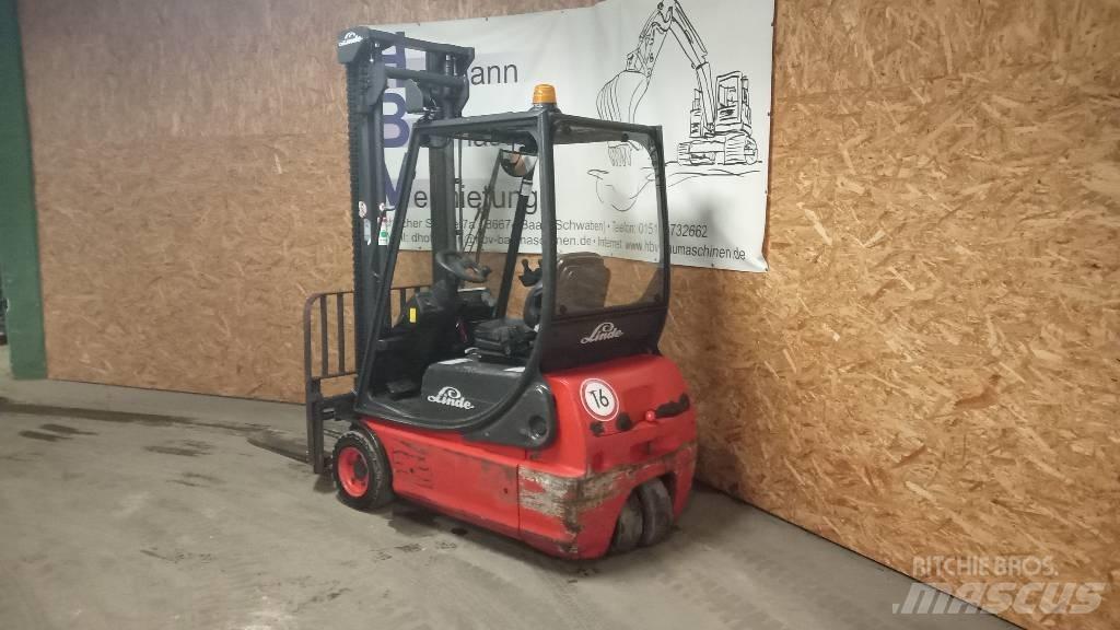 Linde E16C-02 Elektromos targoncák