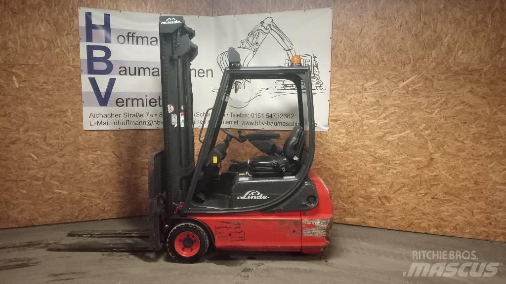 Linde E16C-02 Elektromos targoncák