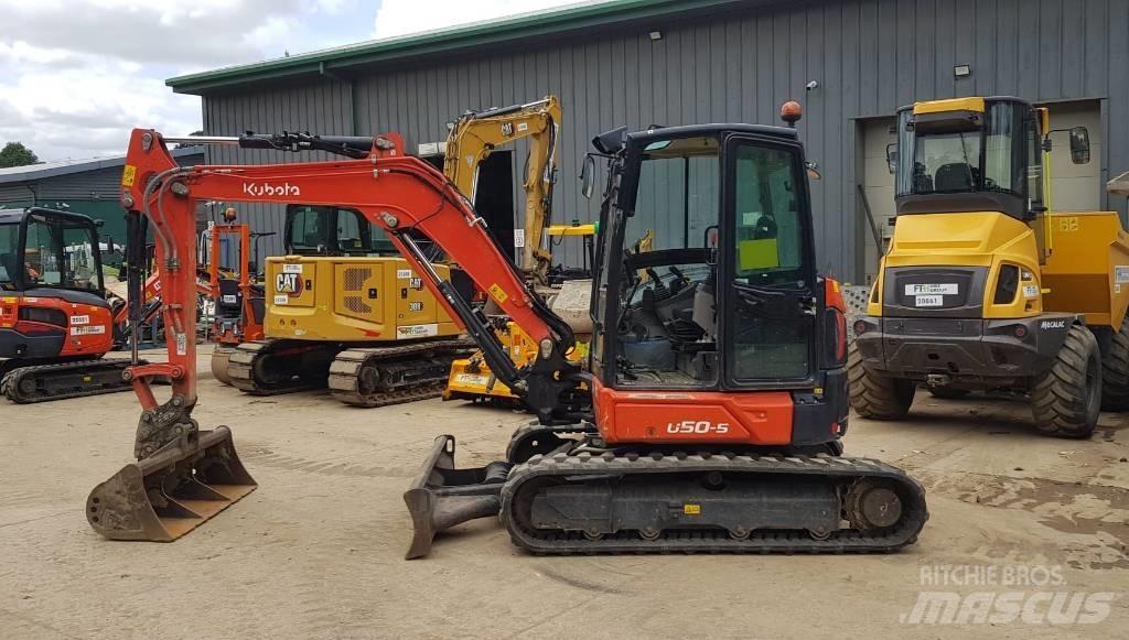 Kubota U50-5 Mini kotrók < 7t