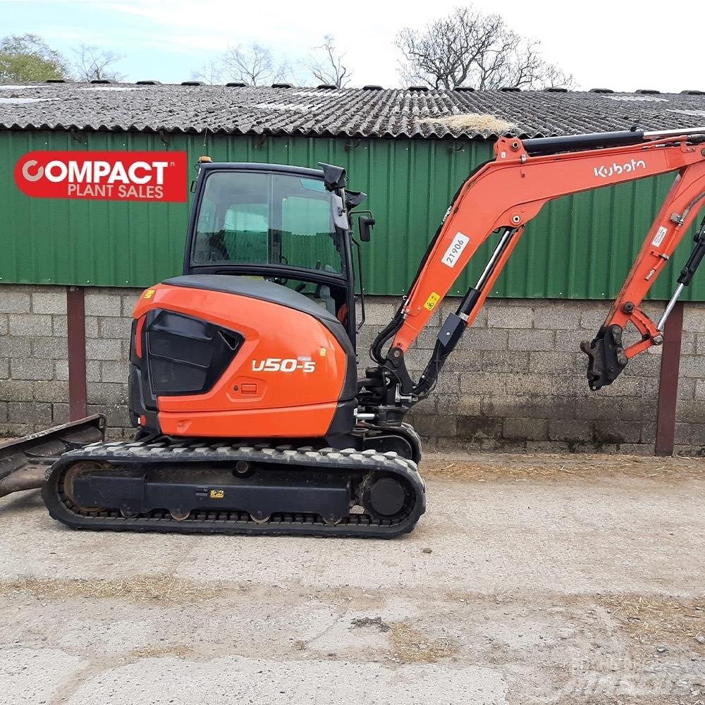 Kubota U50-5 Mini kotrók < 7t