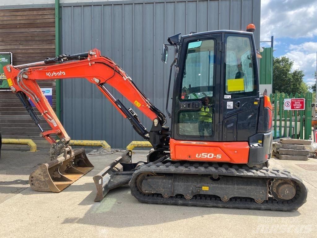 Kubota U50-5 Mini kotrók < 7t