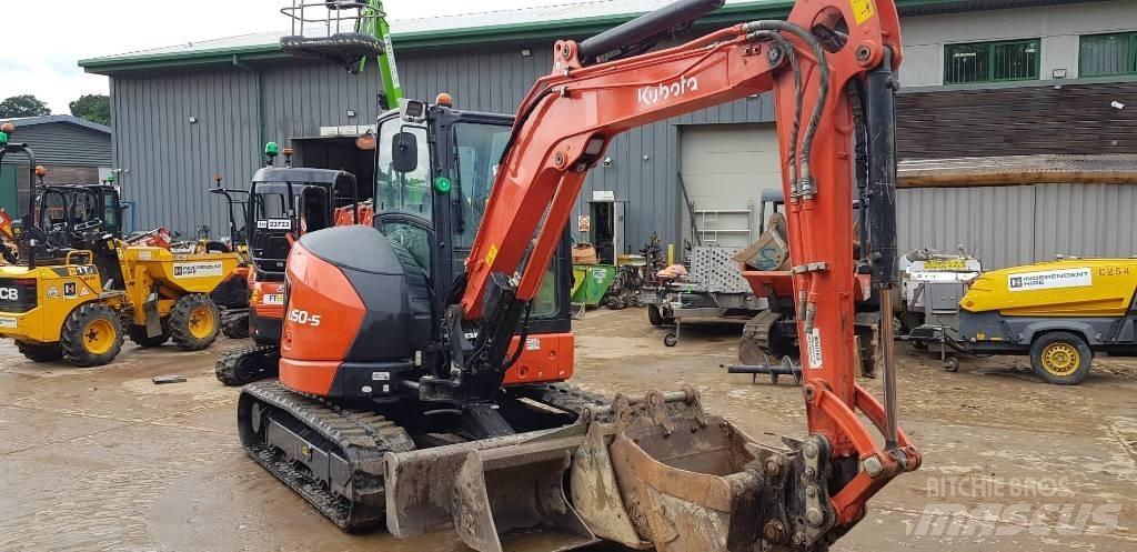 Kubota U50-5 Mini kotrók < 7t