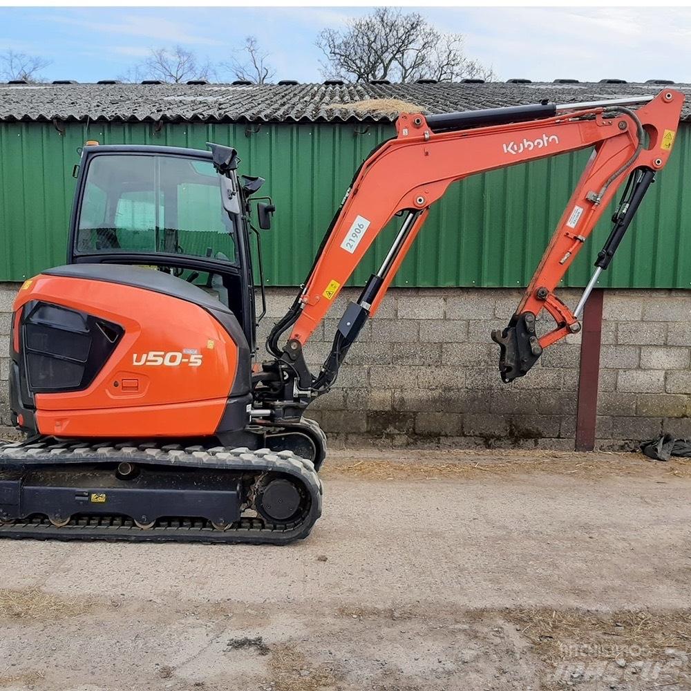 Kubota U50-5 Mini kotrók < 7t