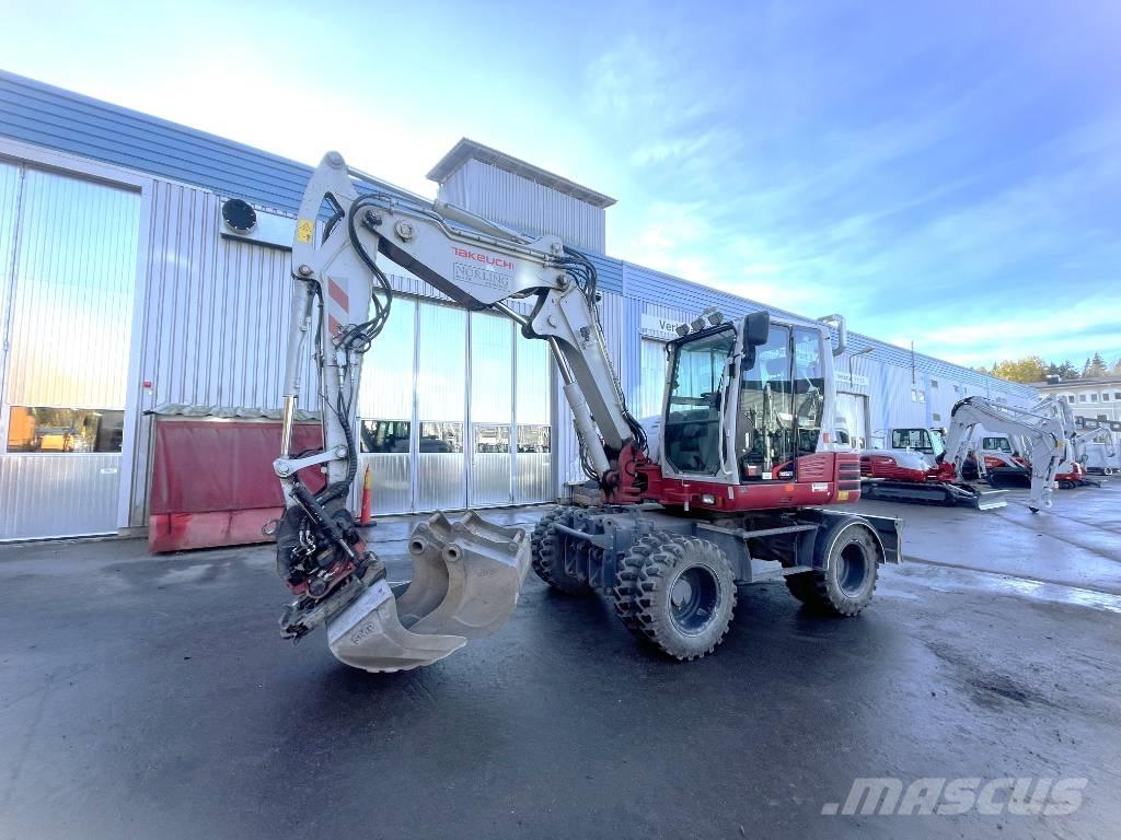Takeuchi TB 295 W Gumikerekes kotrók