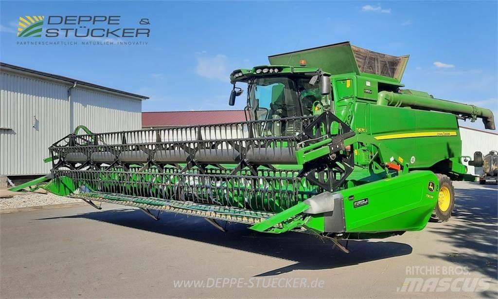 John Deere T670 Kombájnok
