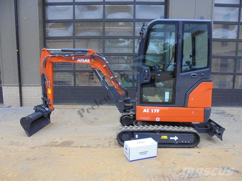 Atlas AC 17 F Mini kotrók < 7t