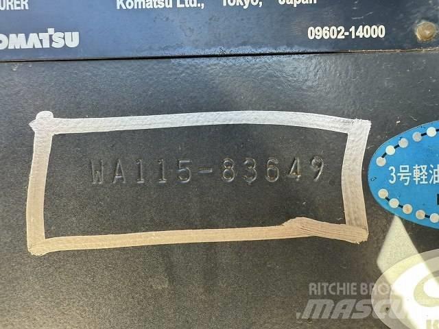 Komatsu WA 100-6 Gumikerekes homlokrakodók