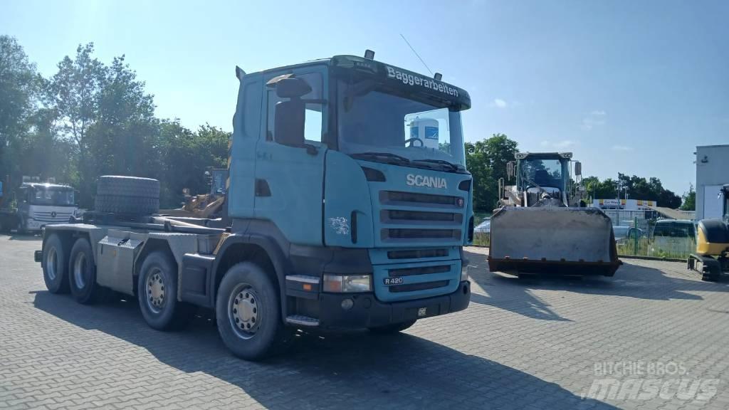 Scania R 420 Horgos rakodó teherautók