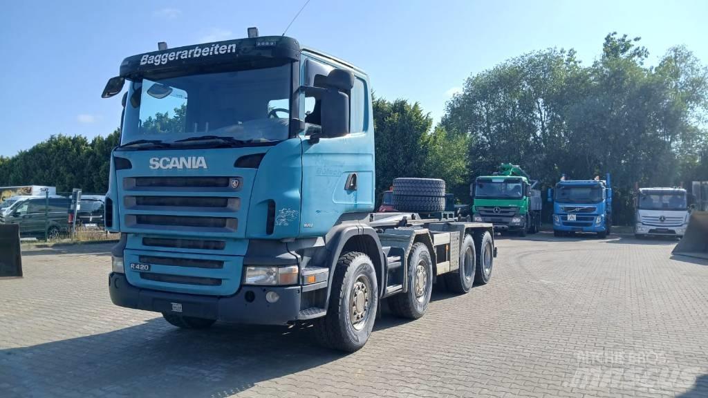 Scania R 420 Horgos rakodó teherautók