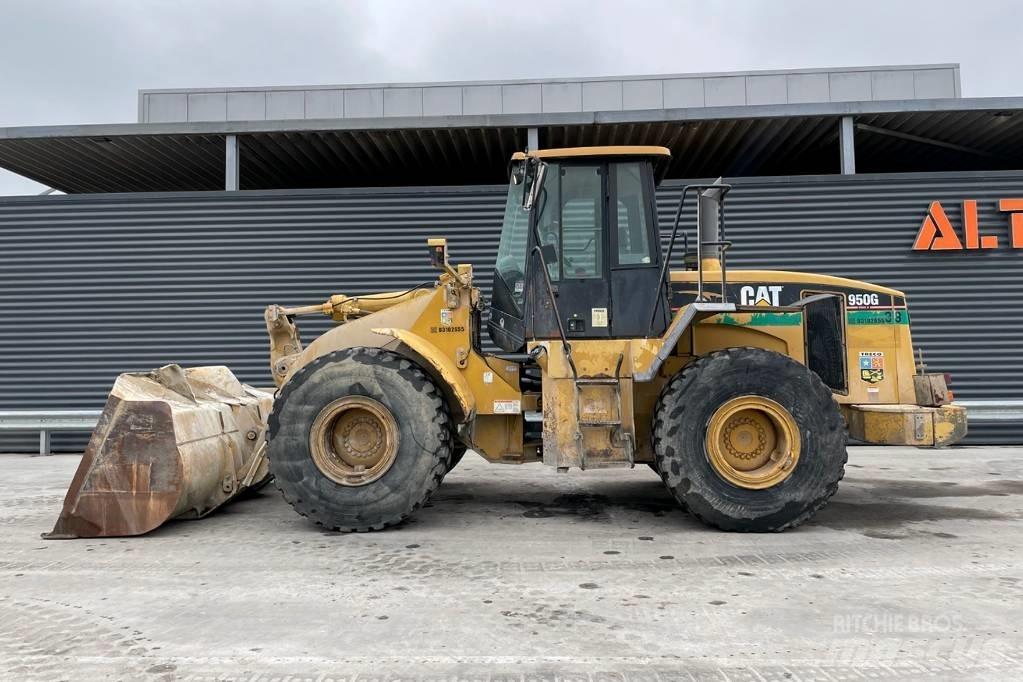 CAT 950 G II Gumikerekes homlokrakodók