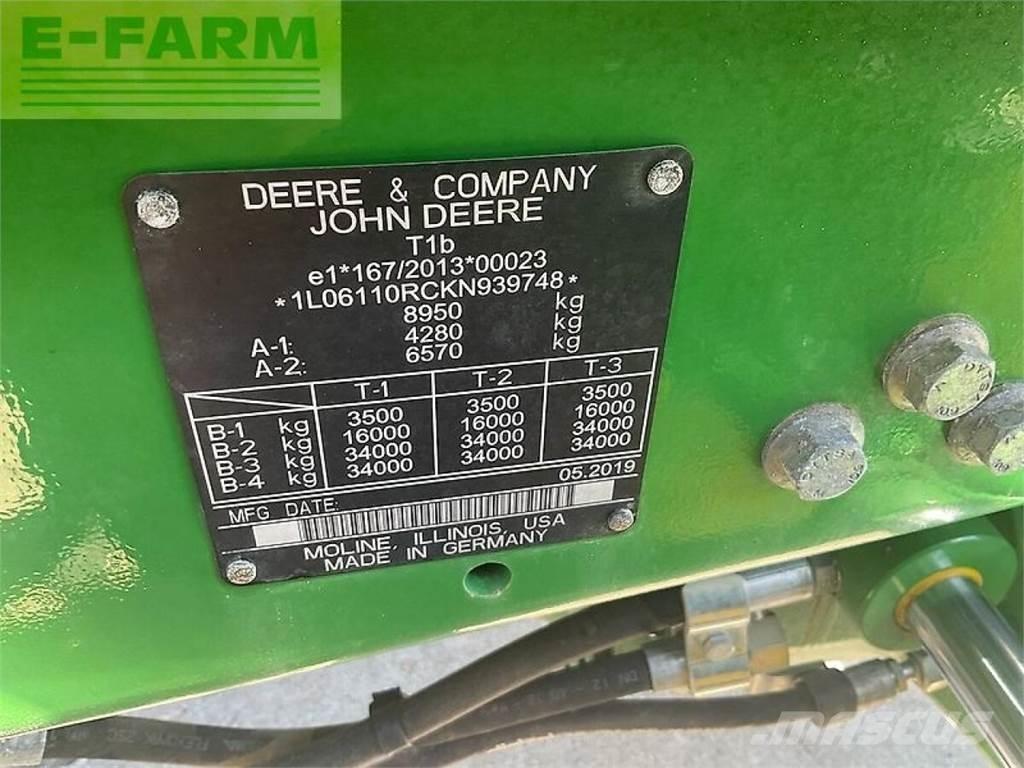 John Deere 6110r Traktorok