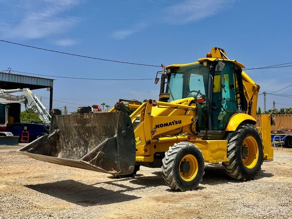 Komatsu WB 97 R Kotrórakodók