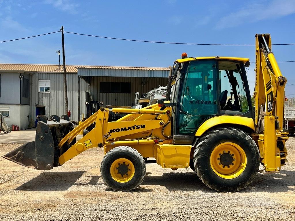 Komatsu WB 97 R Kotrórakodók
