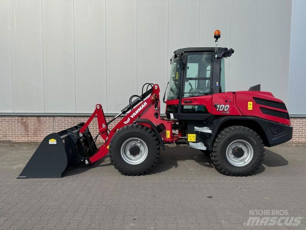 Yanmar V100-5 Gumikerekes homlokrakodók