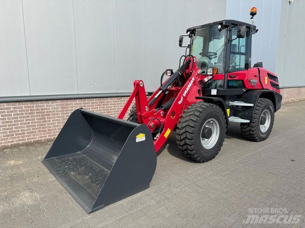 Yanmar V100-5 Gumikerekes homlokrakodók