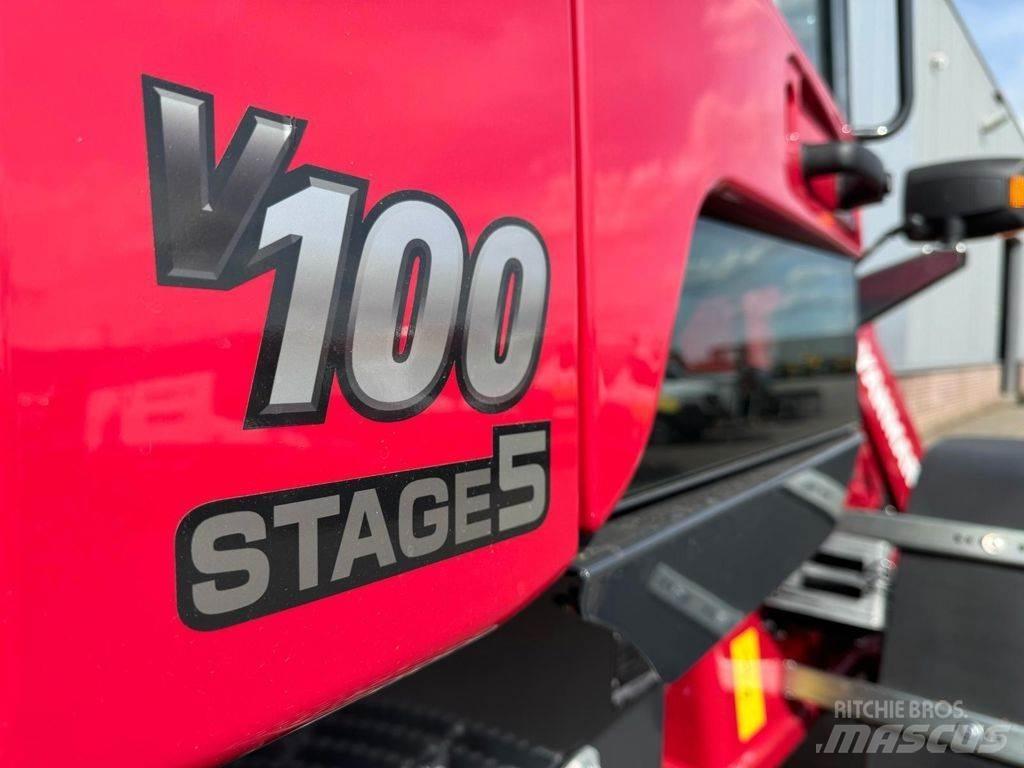 Yanmar V100-5 Gumikerekes homlokrakodók