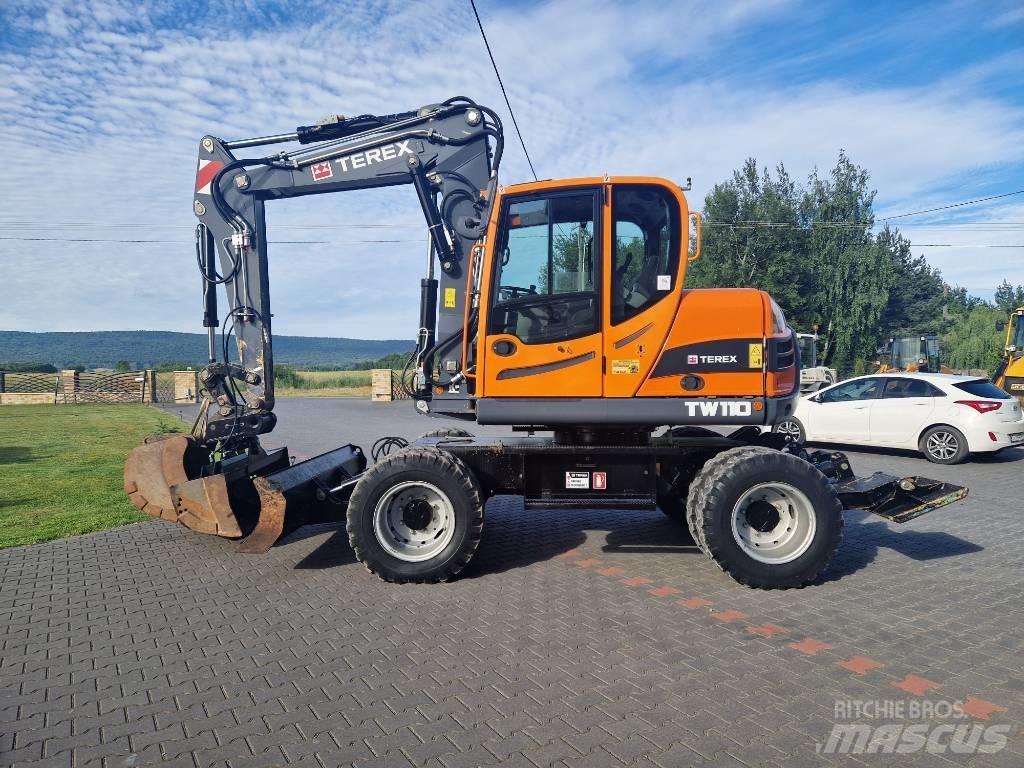 Terex TW 110 Gumikerekes kotrók
