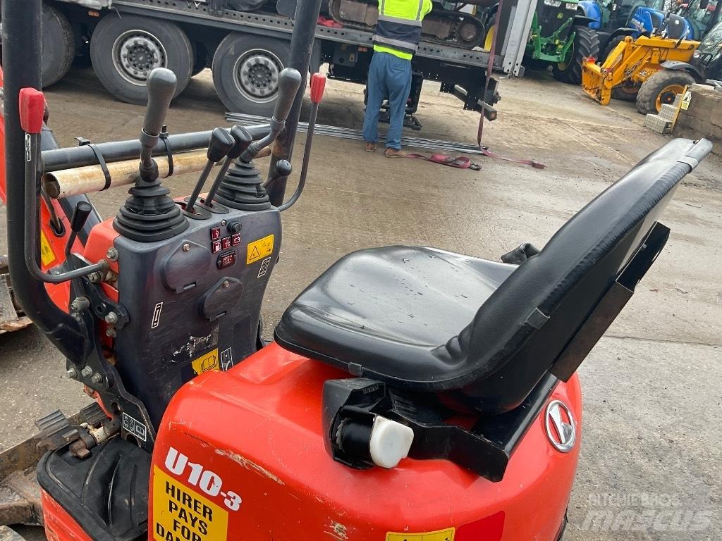 Kubota U 10-3 Mini kotrók < 7t