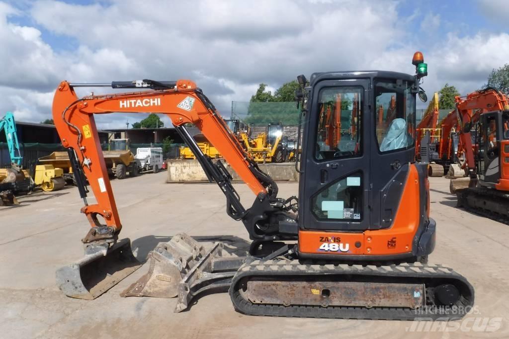 Hitachi ZX 48 U-6 Mini kotrók < 7t