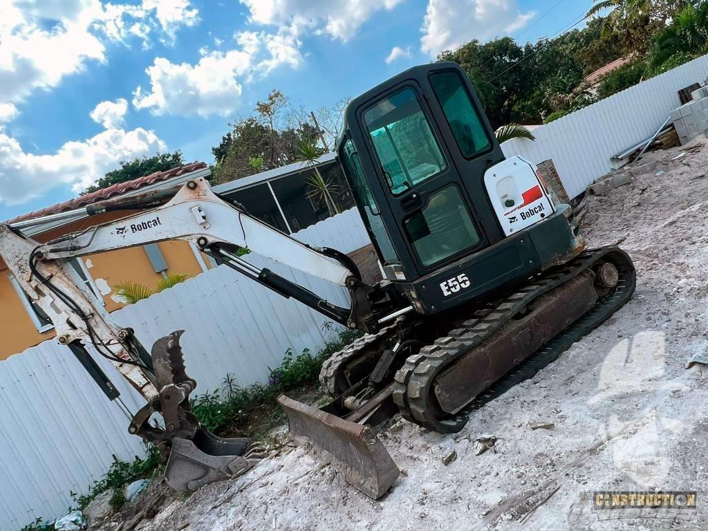 Bobcat E 55 Mini kotrók < 7t