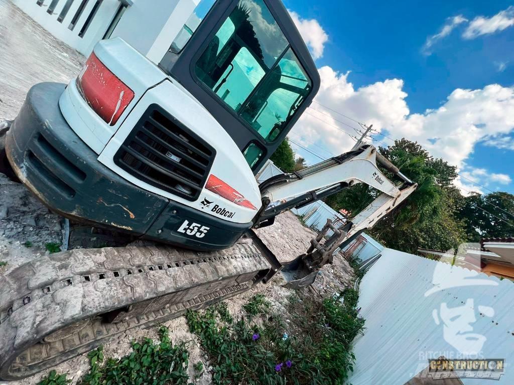 Bobcat E 55 Mini kotrók < 7t