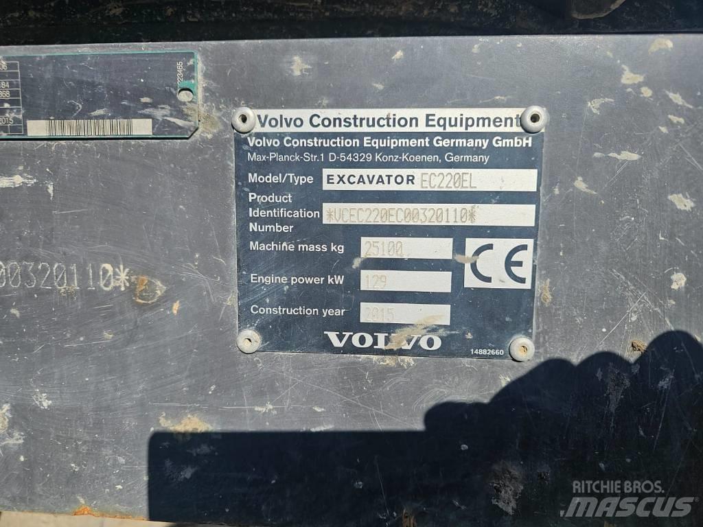 Volvo EC220EL Lánctalpas kotrók