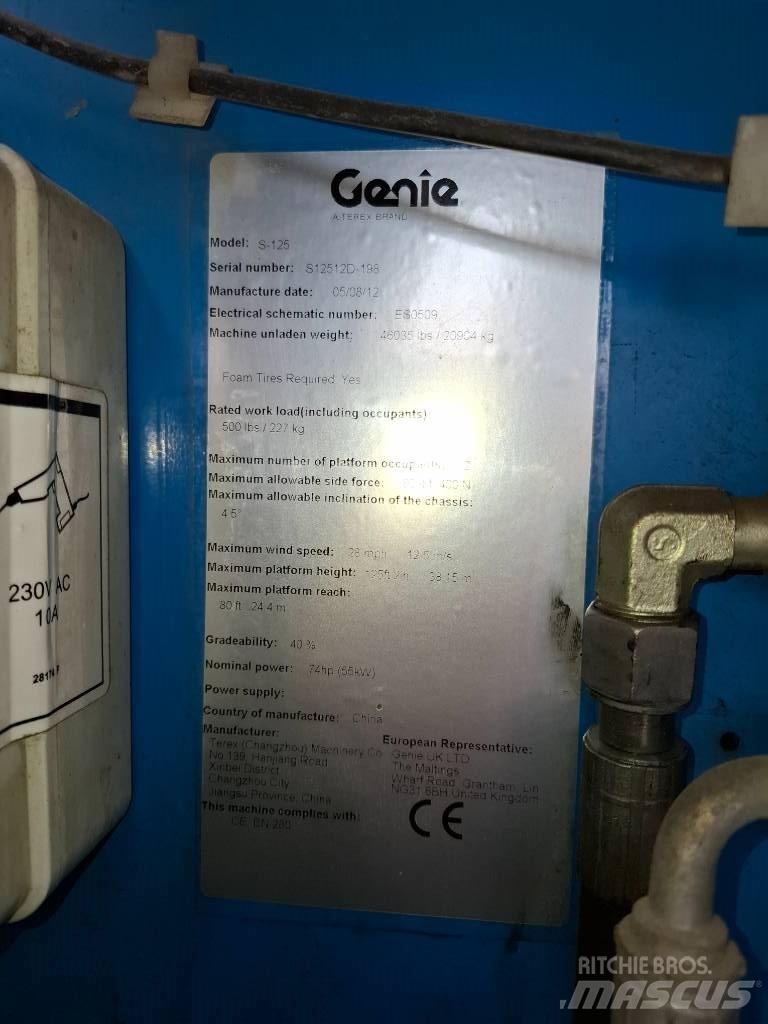 Genie S 125 Teleszkópos emelők