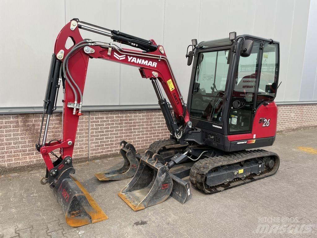 Yanmar SV26 Mini kotrók < 7t