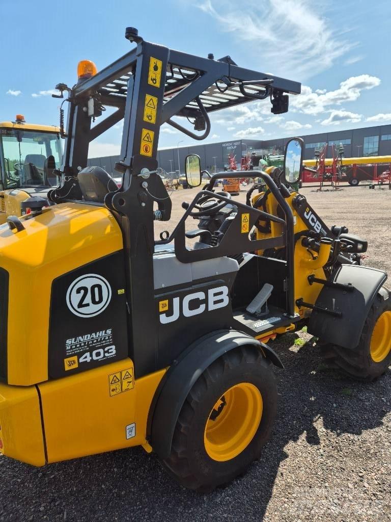 JCB 403 Mini homlokrakodók