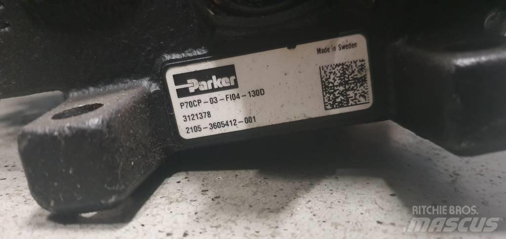 Parker P70CP-03 Hidraulika