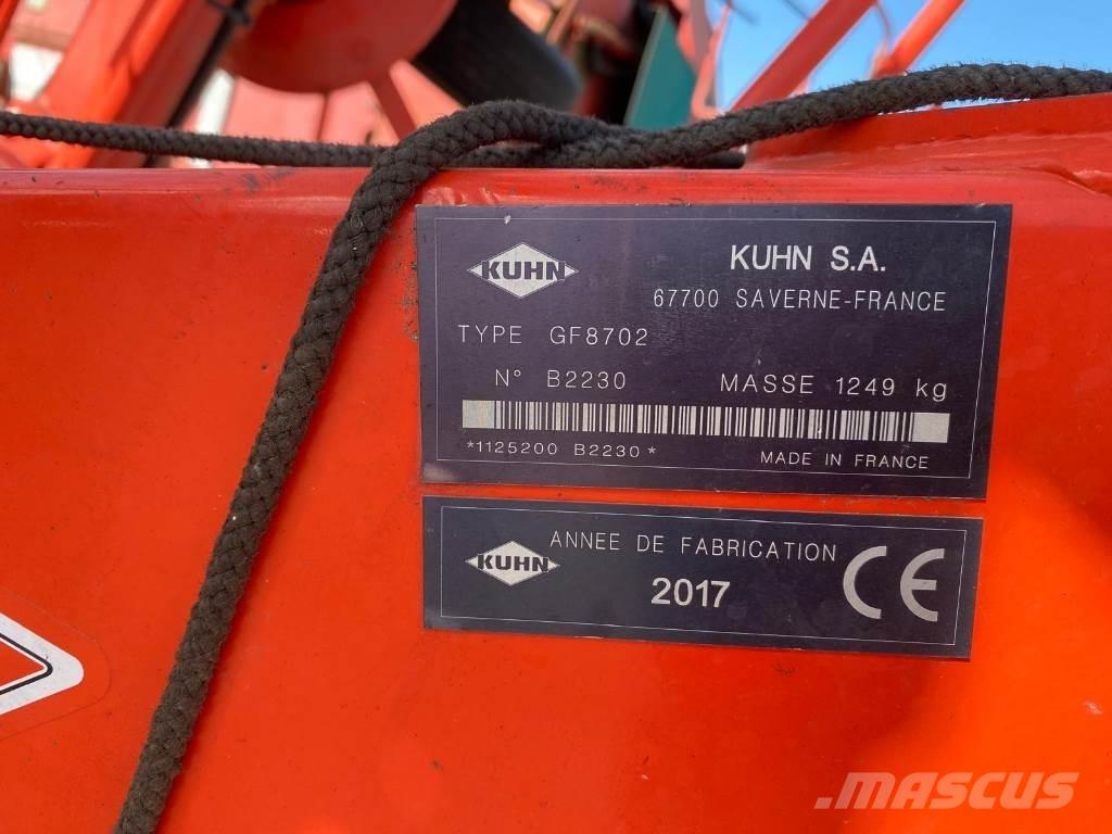 Kuhn GF8702 Rendkészítő