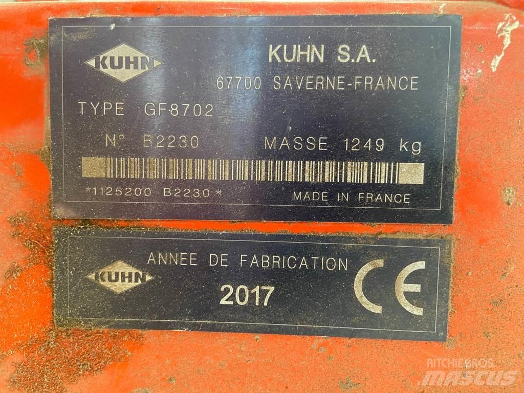 Kuhn GF8702 Rendkészítő