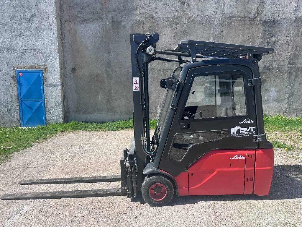 Linde E20L-02 Elektromos targoncák