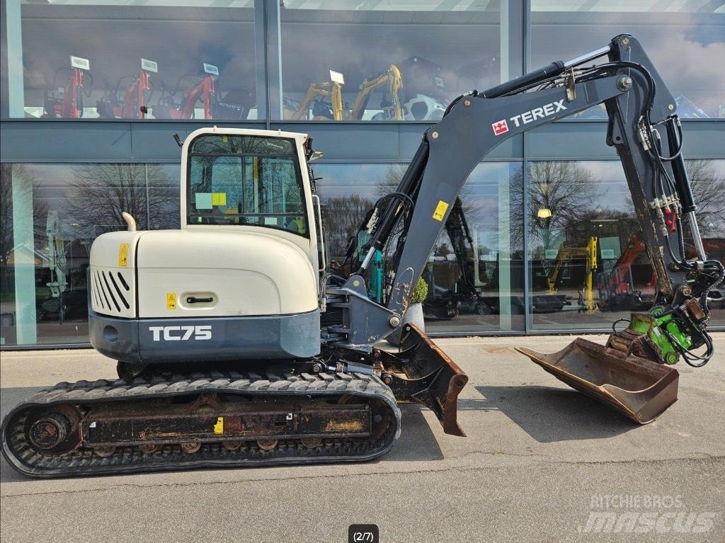 Terex TC 75 Közepes (midi) kotrók 7 t - 12 t