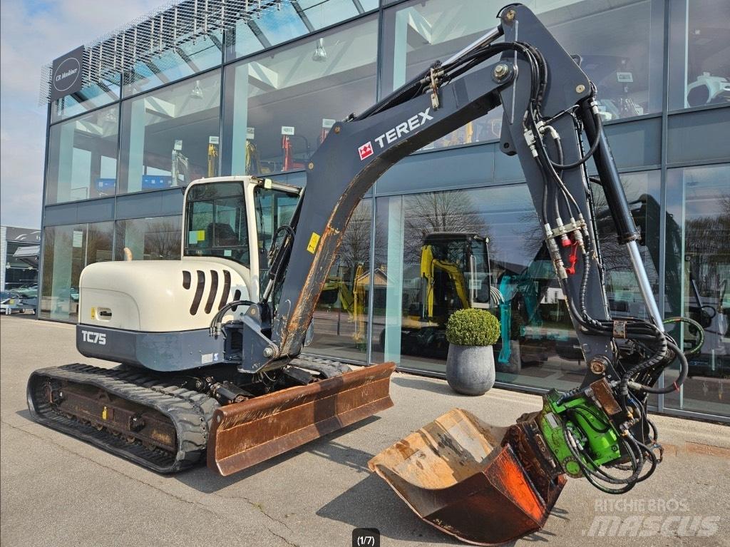 Terex TC 75 Közepes (midi) kotrók 7 t - 12 t