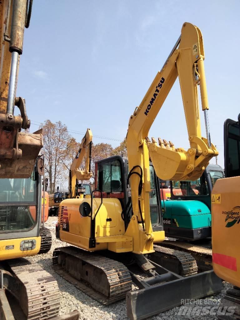 Komatsu PC 56 Mini kotrók < 7t
