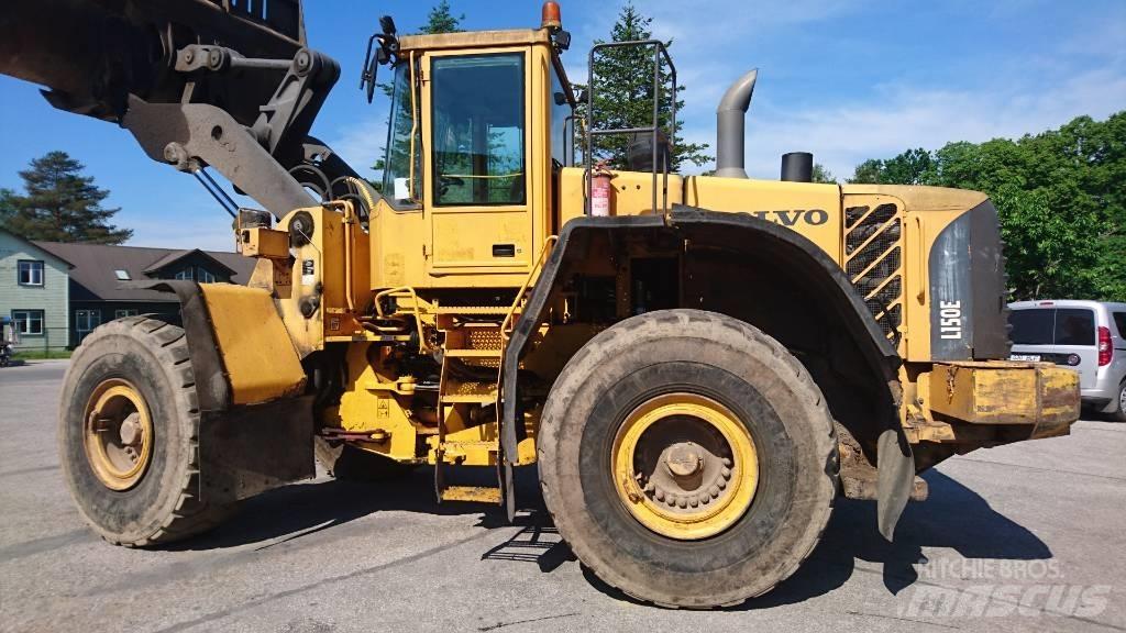 Volvo L 150 E Gumikerekes homlokrakodók