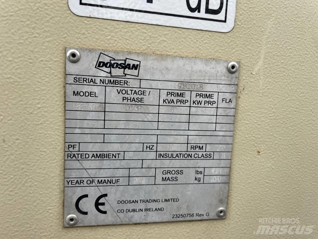 Doosan G 80 Dízel áramfejlesztők