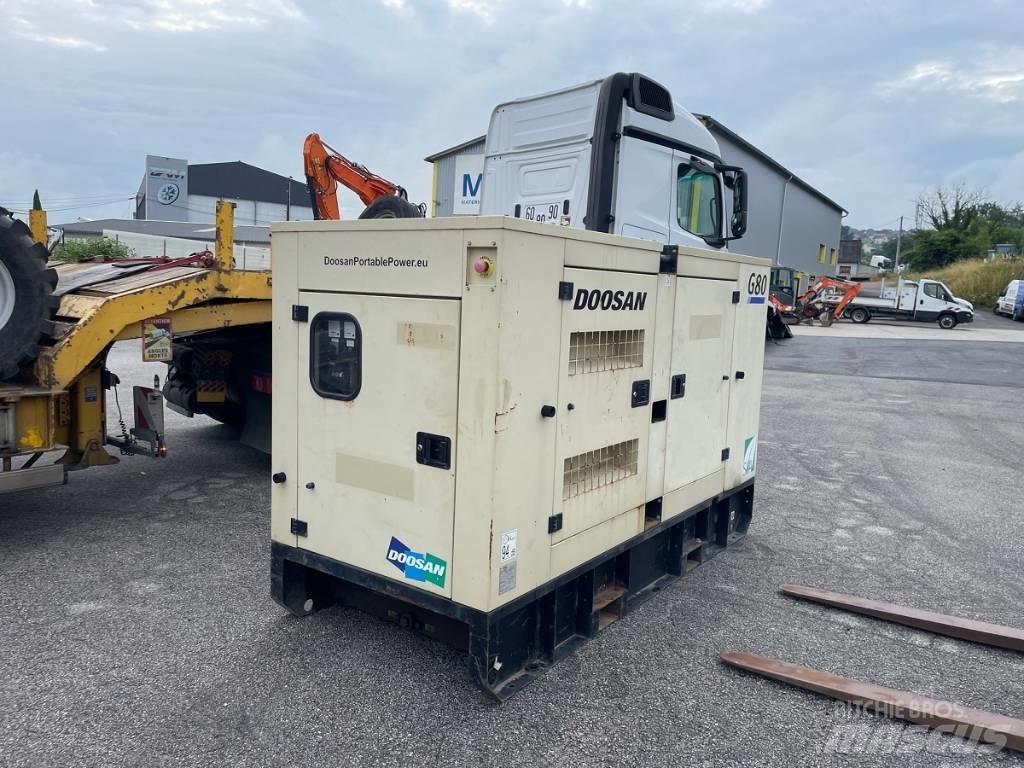 Doosan G 80 Dízel áramfejlesztők
