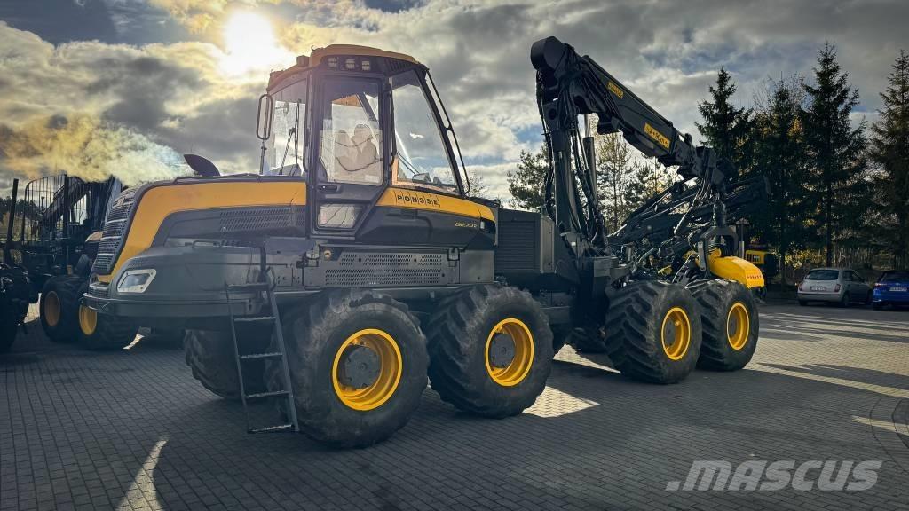 Ponsse Bear 8W Betakarítók